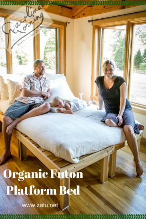 Organic Futon Bed and Bedframe