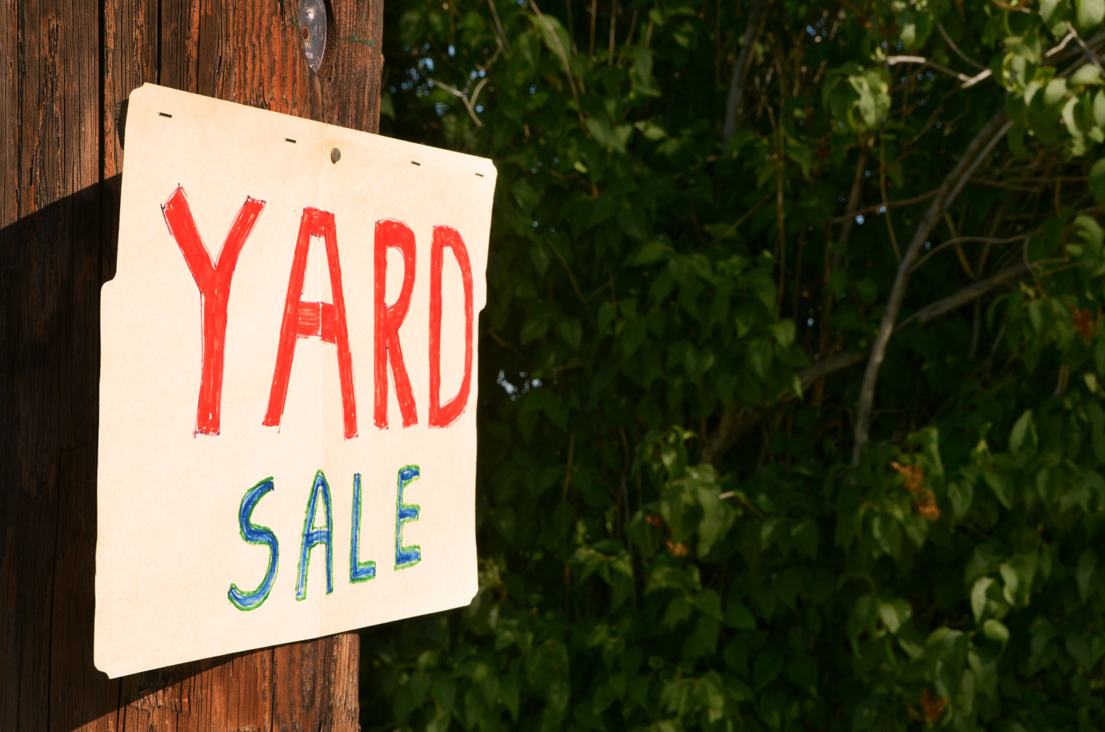 Tips for Yard Sale Success | Green America