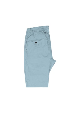 image of blue chino shorts