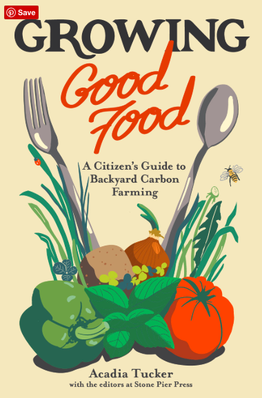 book cover: growing good food