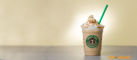 Image: iced Starbucks drink. Topic: From Crop to Cup: The Impact of Sourcing Industrial Conventional Milk 