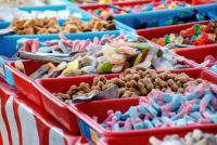 candy in bins by Matt Schwartz