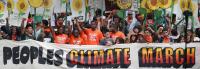 Image:youth march, from climate action network. Topic: Climate and Environmental Justice