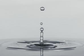 water droplets, water-saving is crucial for the planet