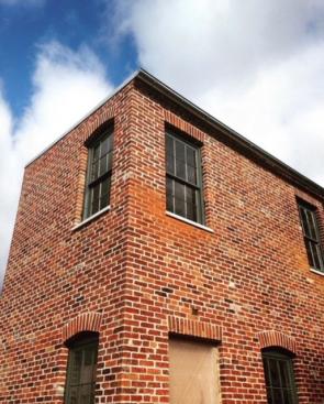 A recently restored house we sourced the brick for in D.C.