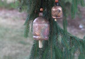 Handmade copper-coated bells