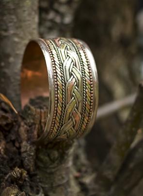 cuff bracelet braid pattern