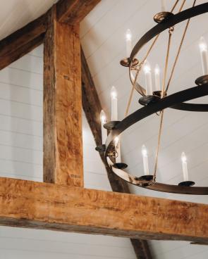 Antique heart pine beams for ceiling architectural accents