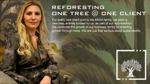 BBSA Reforesting One Tree at One Client Campaign I Marketing Outsourcing I Outsourced Marketing I Anna Stella