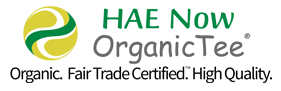 HAE Now Organic Tee logo
