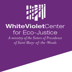 White Violet Center for Eco-Justice logo