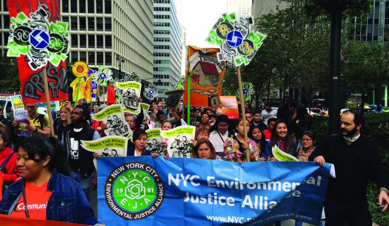  The New York City Environmental Justice Alliance (NYC-EJA) works to reform the city’s garbage and recycling sector, which disproportionately impacts Southeast Queens, South Bronx, and North Brooklyn.