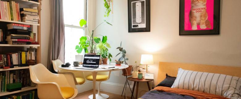 home office for working from home