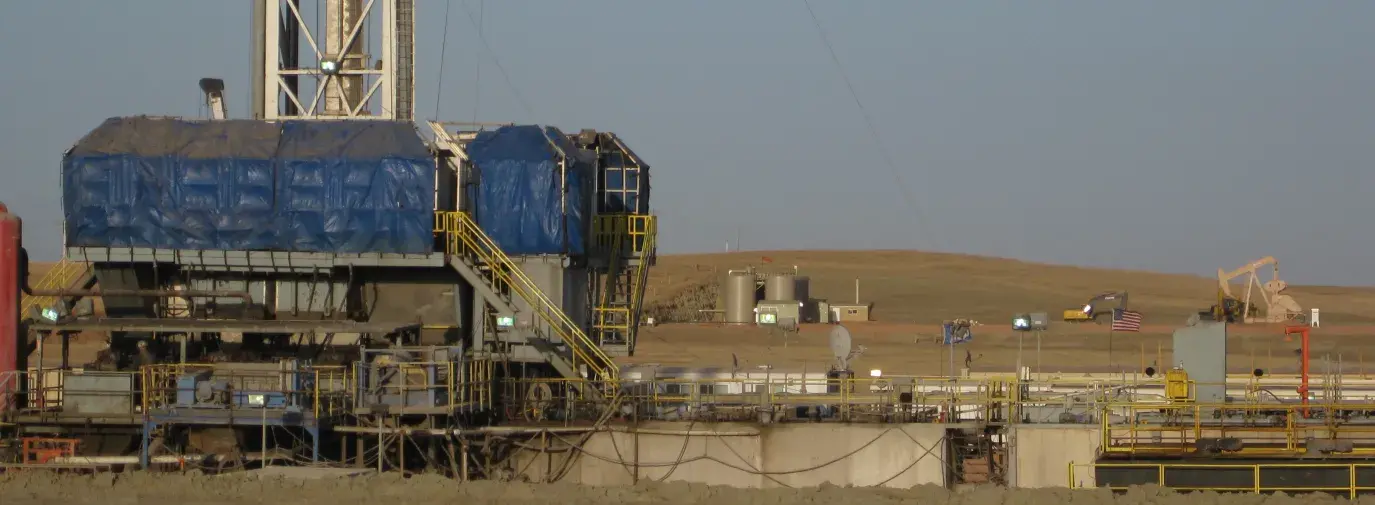 Image: Bakken Frack. Topic: Natural Gas: Why Is It Dirty?