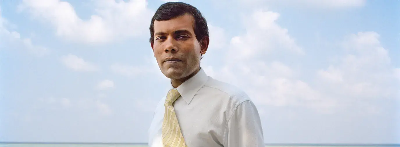 Mohamed Nasheed photo by Chiara Goia