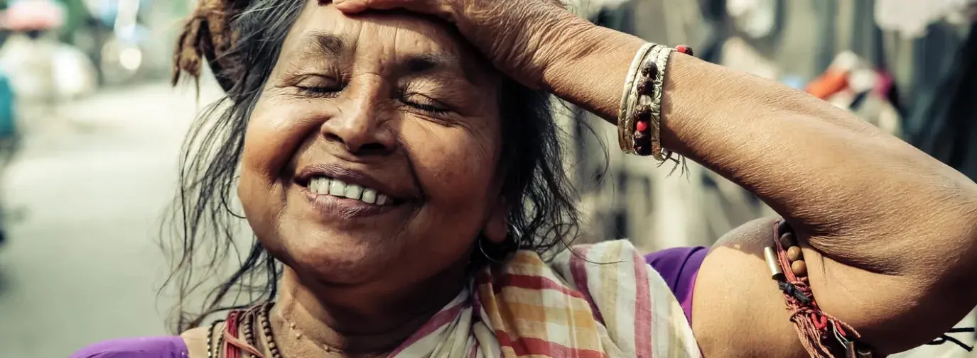 kolkata indian woman smiling