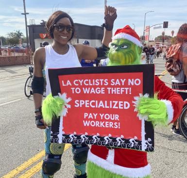 Tell Specialized’s top executives: Don’t be a Grinch and Pay Your Workers What’s Rightfully Theirs!
