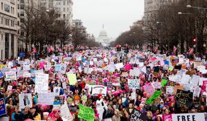 women's march in Washington DC