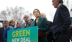 Green New Deal press conference