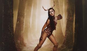 Bohenne Arreaux dressed as Deer Woman