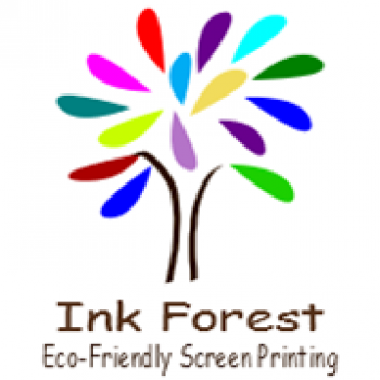 Ink Forest Eco-Friendly Screen Printing Logo