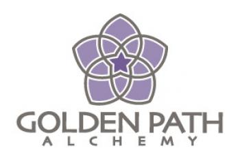 Golden Path Alchemy Organic Skincare logo