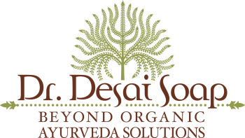 Experience the benefits of Dr. Desai's All Natural Ayurvedic Turmeric Herbal Goat's Milk Soap!