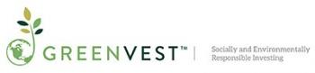 Greenvest logo. Socially and Environmentally Responsible Investing
